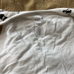 Kyte BABY White Sleep Sack with Panda Design